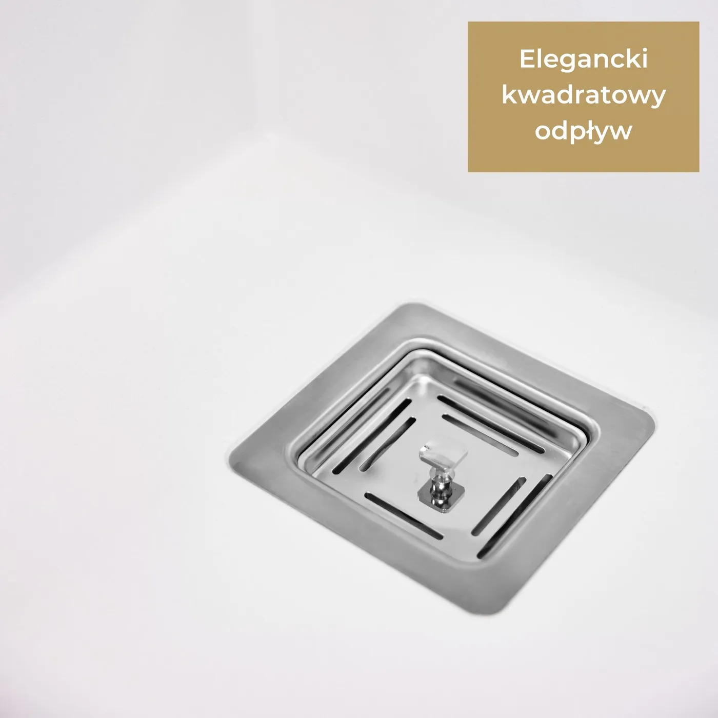 Zlew granitowy ze żłobionym dnem