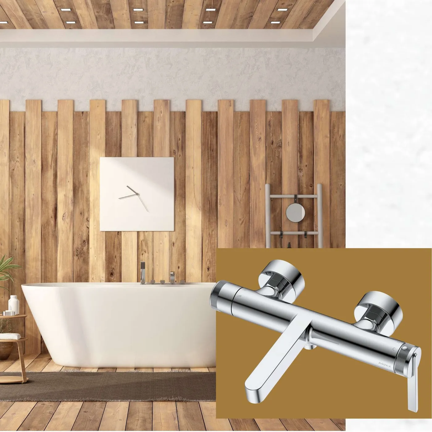Bateria aurevo umywalka inspiracja