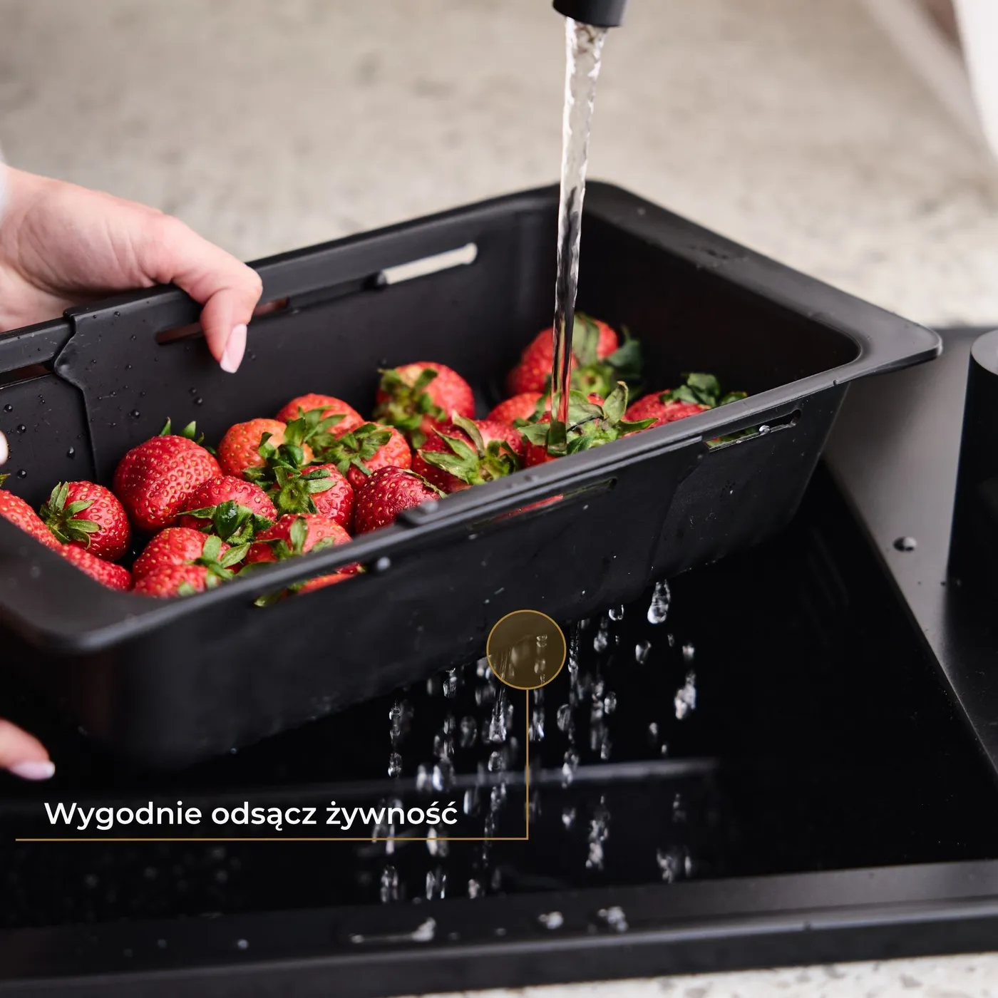 Wkładka ociekowa do zlewu