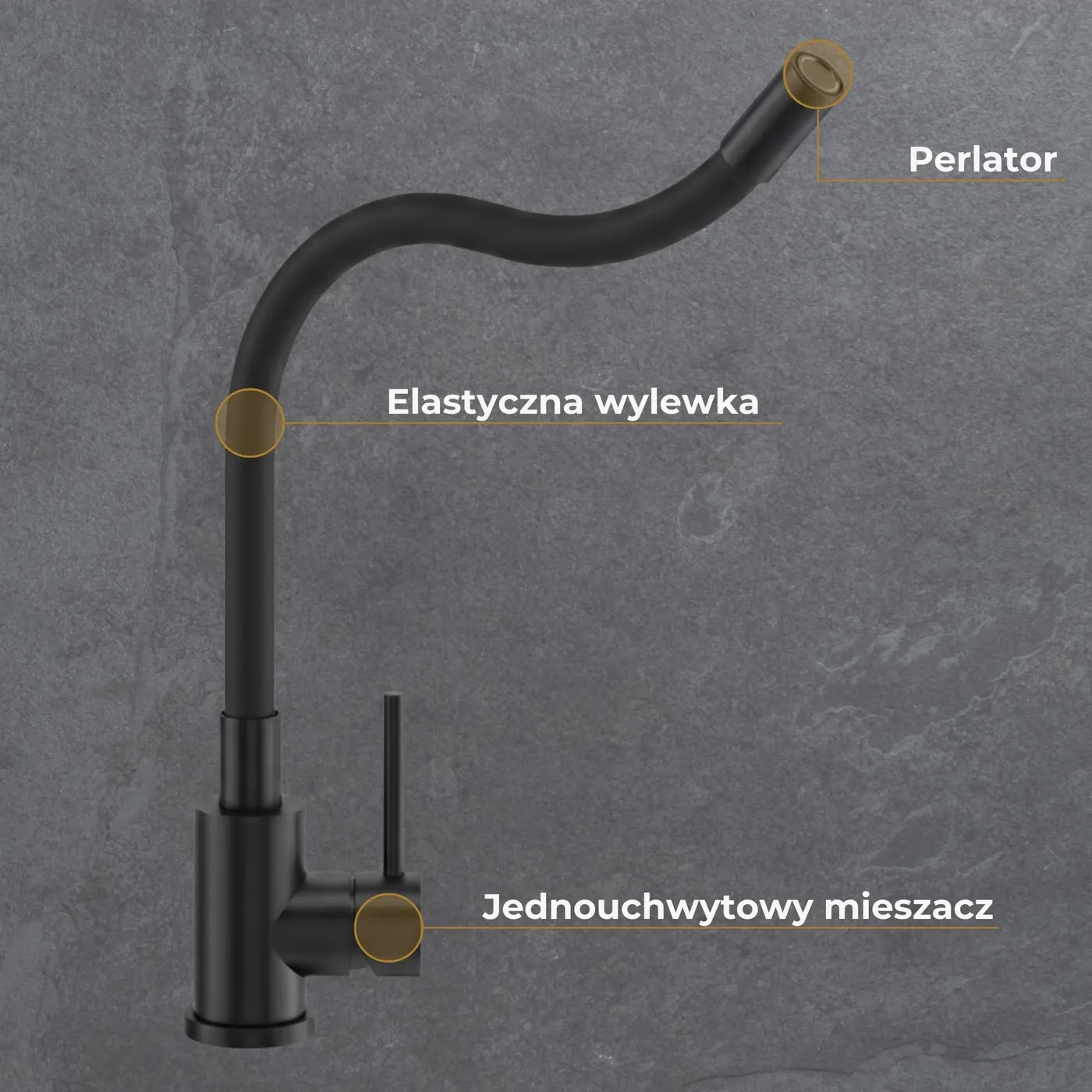 Bateria kuchenna Megan – wyróżniki