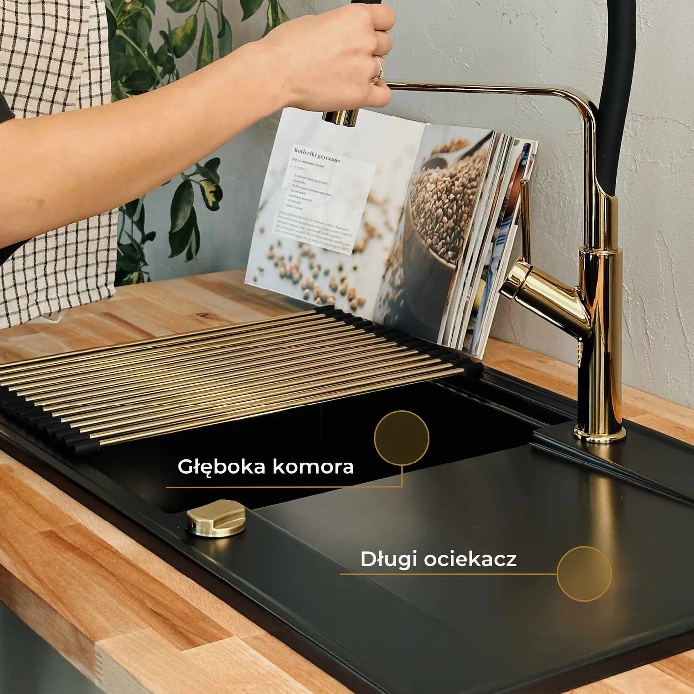 Przestronna kuchnia - SINK 55 1KDO