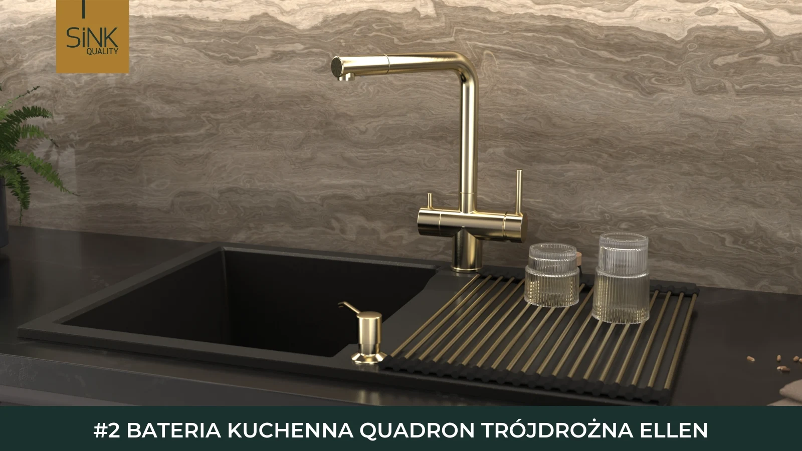 Najlepsze baterie kuchenne 2025 #2 – bateria Quadron