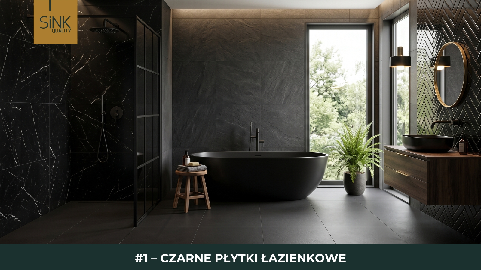 1 sposób na czarną łazienkę