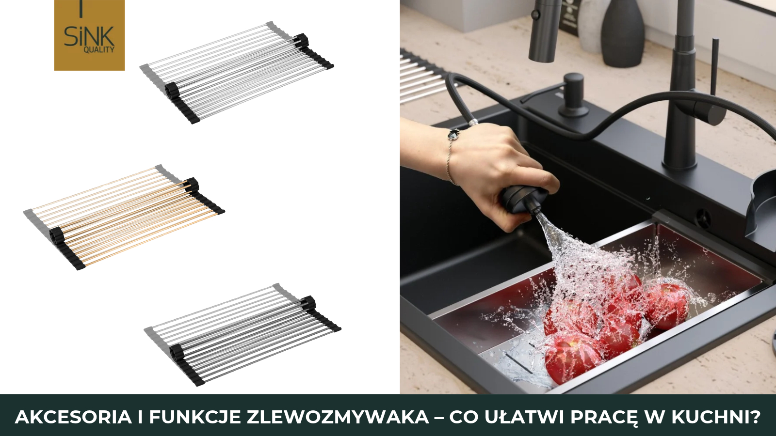 Akcesoria do zlewozmywaka – jakie wybrać? Przewodnik 2026