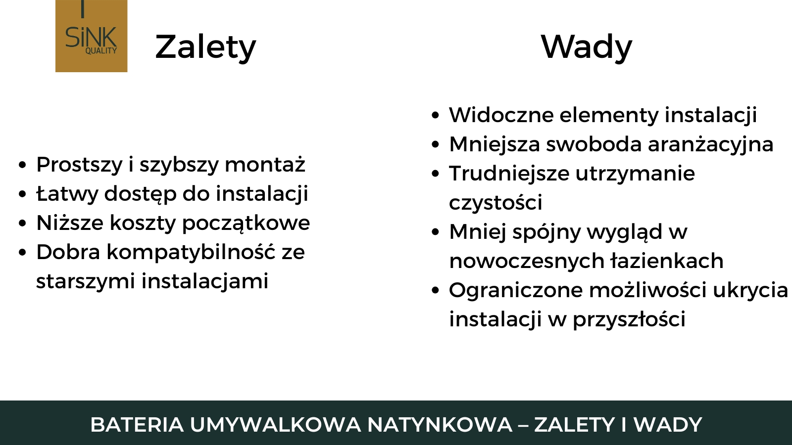 bateria natynkowa - zalety i wady