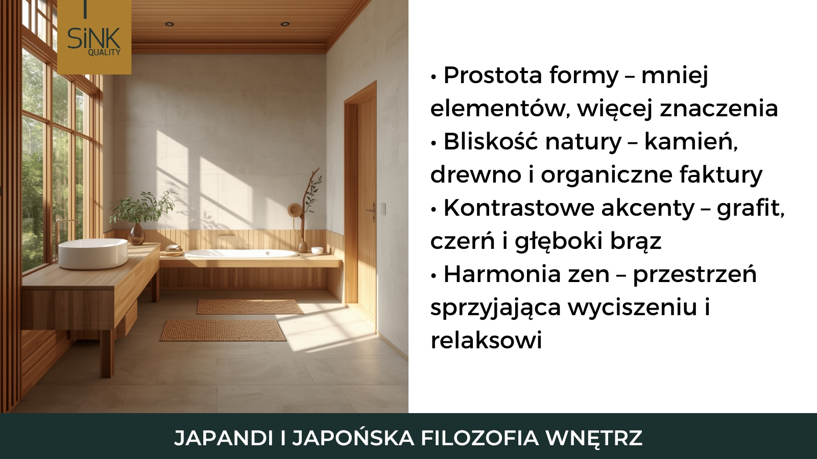 co łączy łazienkę w stylu japandii i japnska filozofie wnetrz