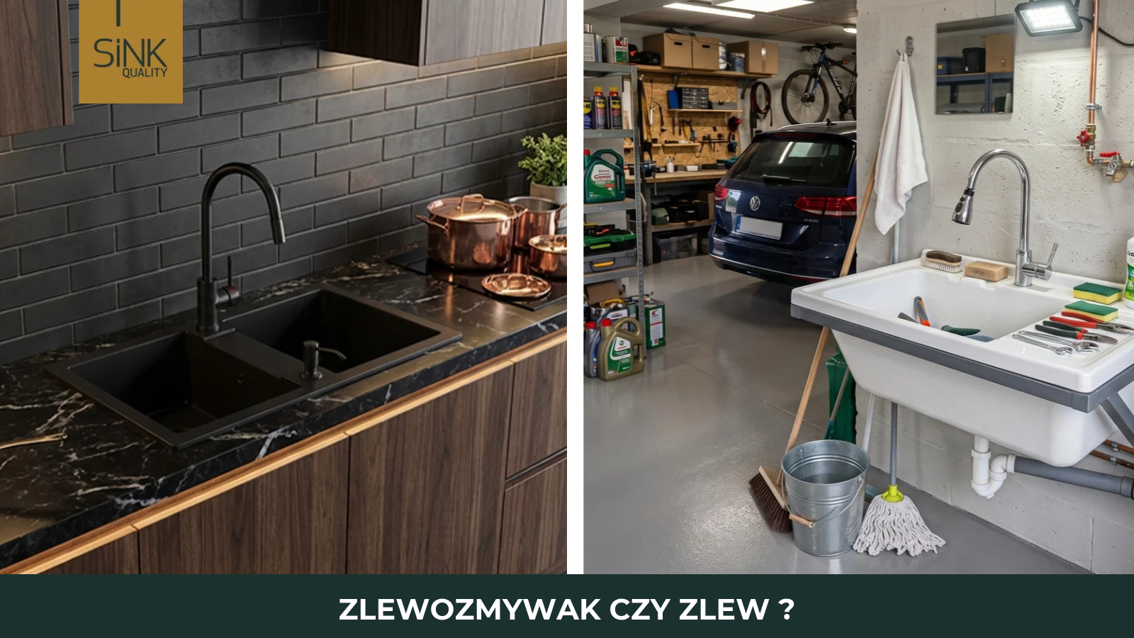 czym jest zlew a czym zlewozmywak