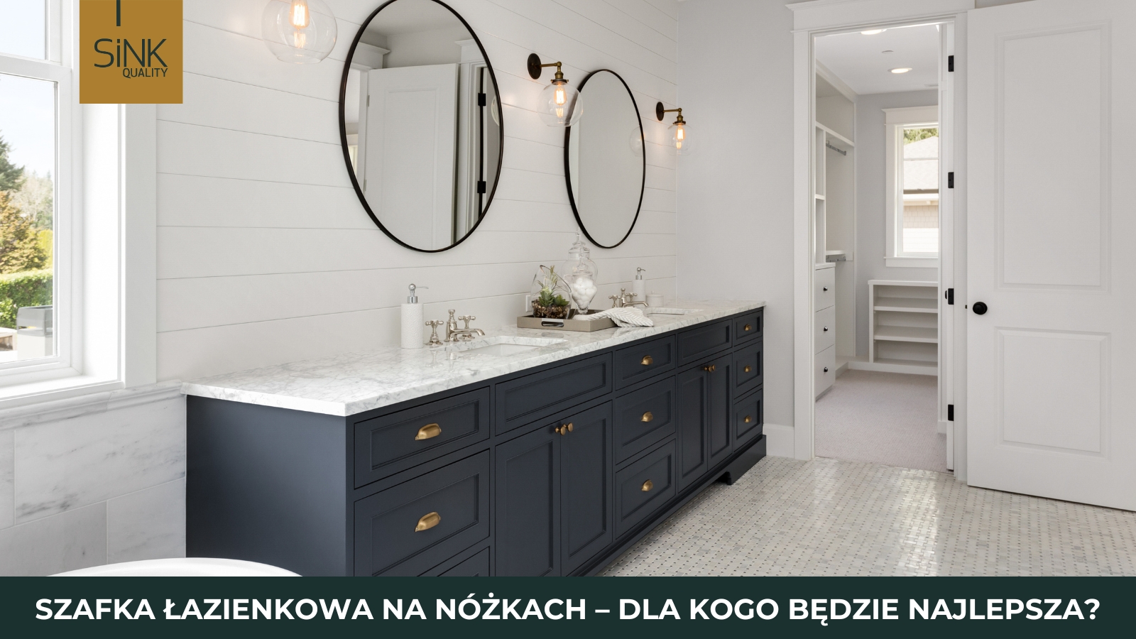 dla kogo będzie szafka łazienkowa na nóżkach