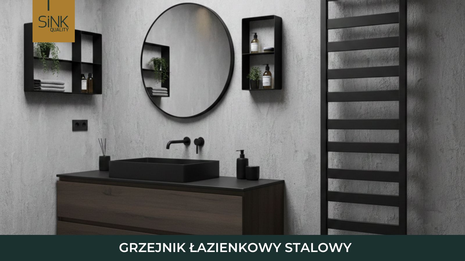 grzejnik łazienkowy stalowy