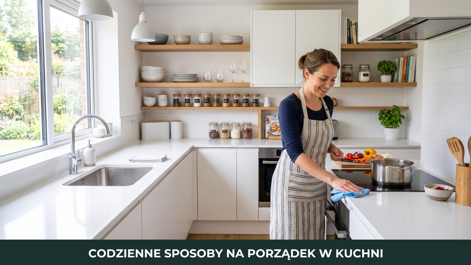 jak dbać o porządek w zorganizowanej kuchni