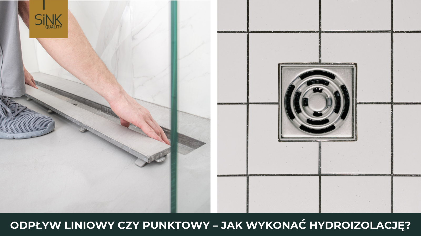 Jak rodzaj odpływu wpływa na hydroizolację