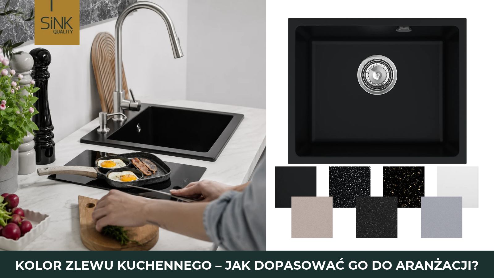 Jaki kolor zlewu kuchennego wybrać? Przewodnik 2026