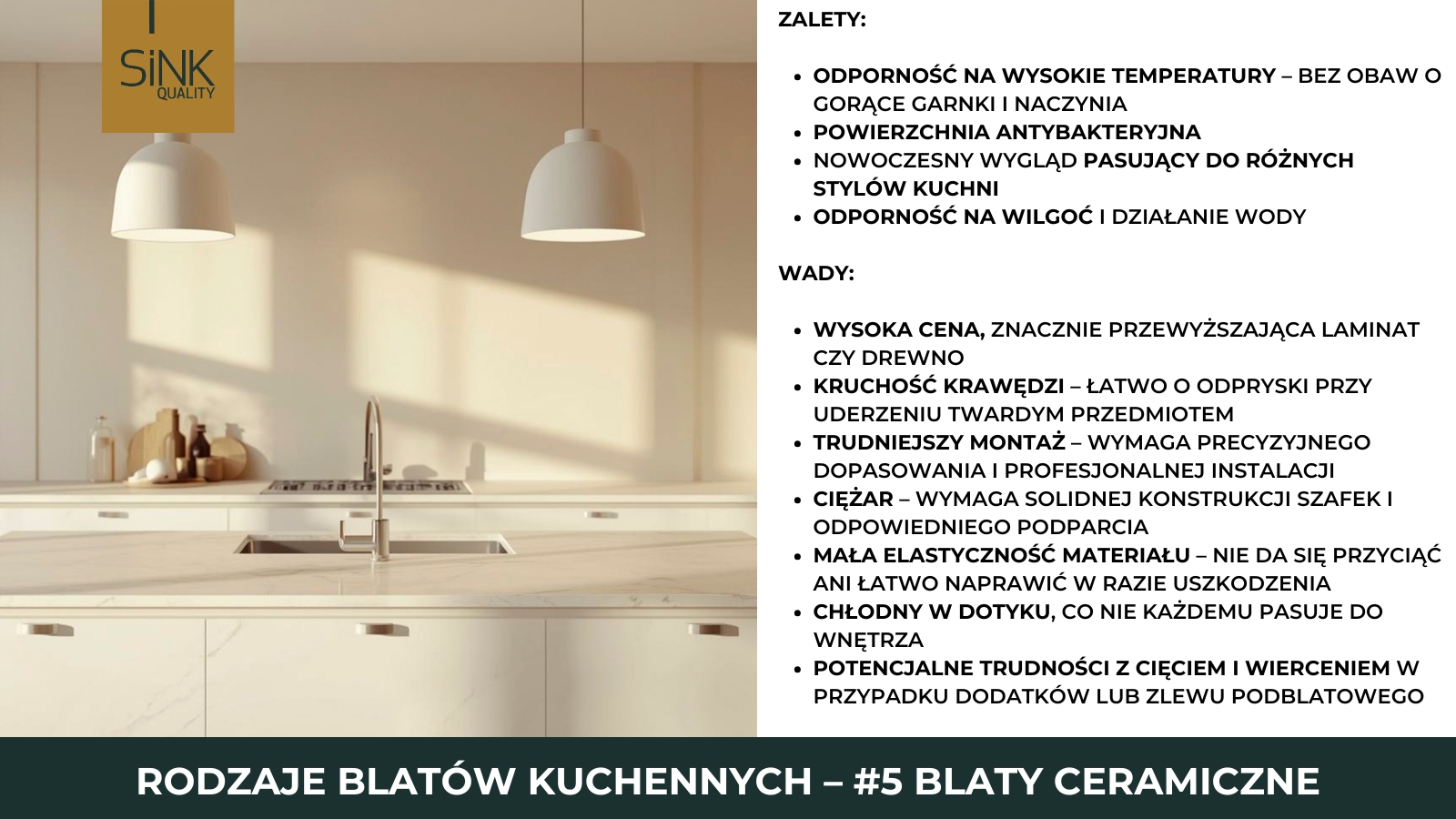 rodzaje blatów kuchennych 5
