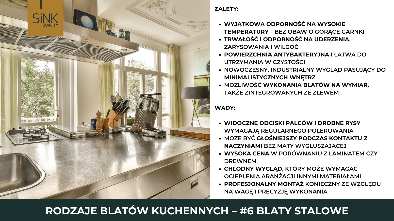 rodzaje blatów kuchennych 6