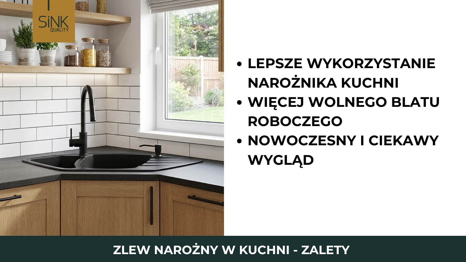 zalety zlewu narożnego 1