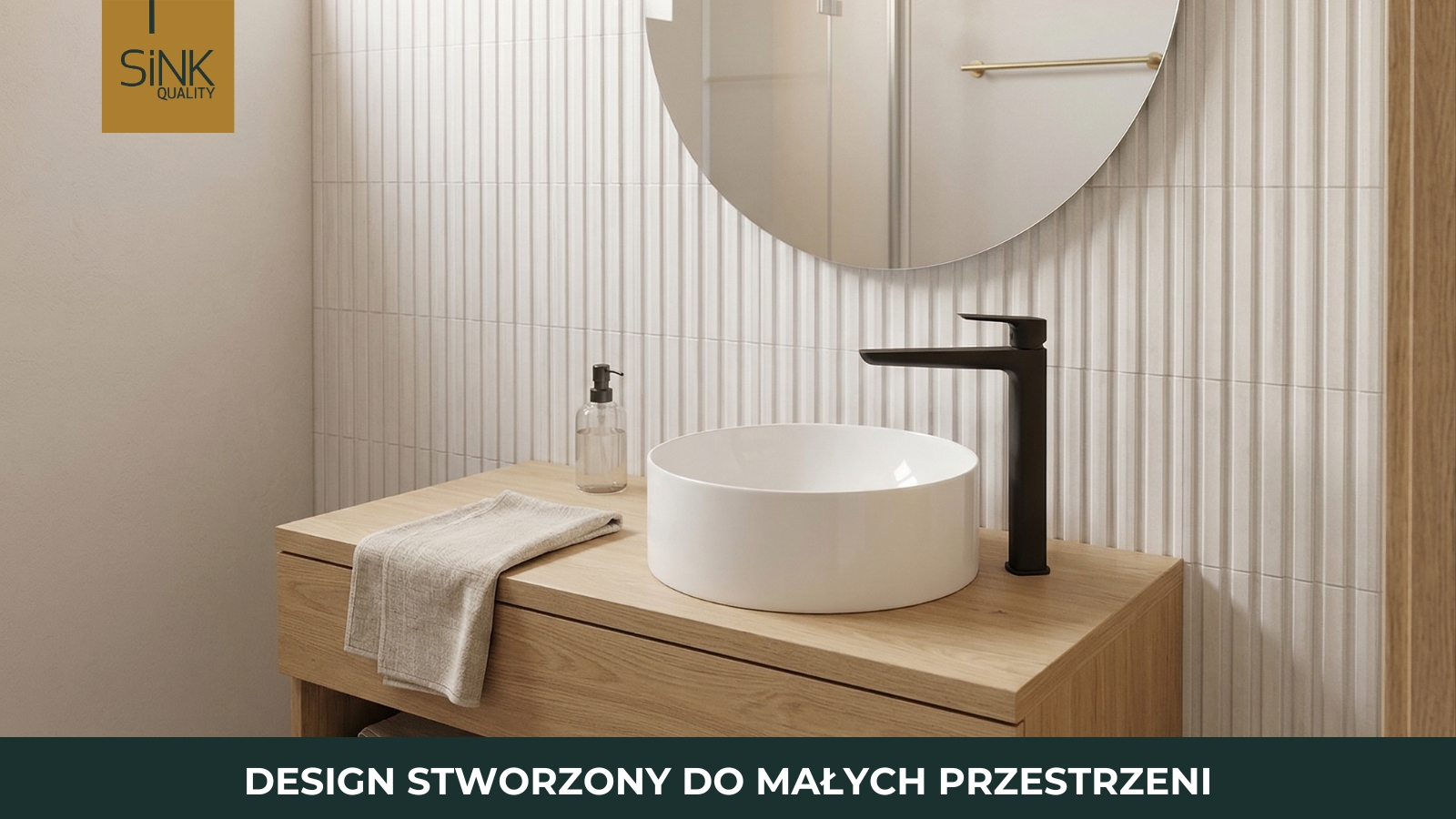 zestaw umywalkowy do małych przestrzeni