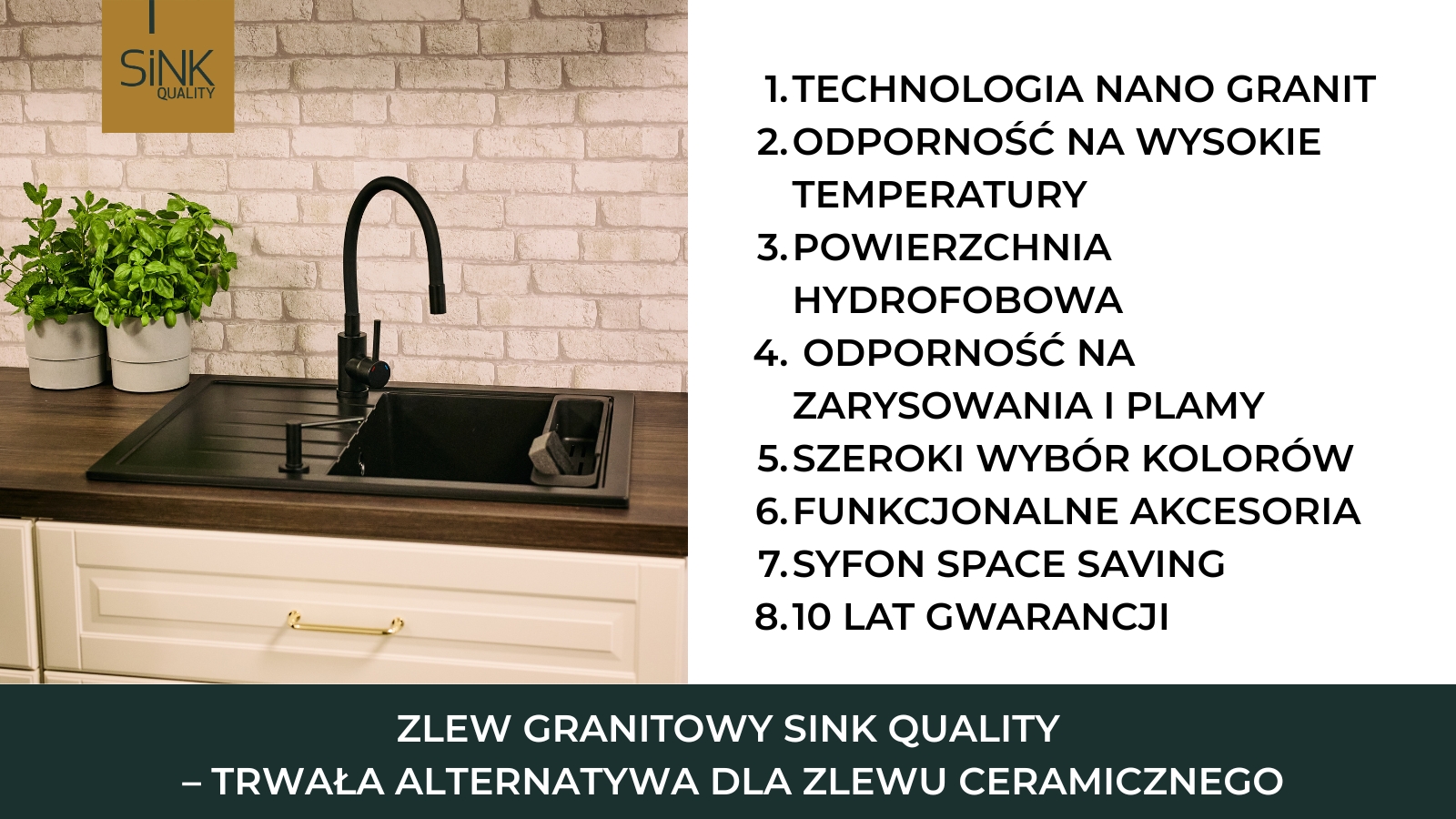 zlew granitowy jako alternatywa dla ceramicznego