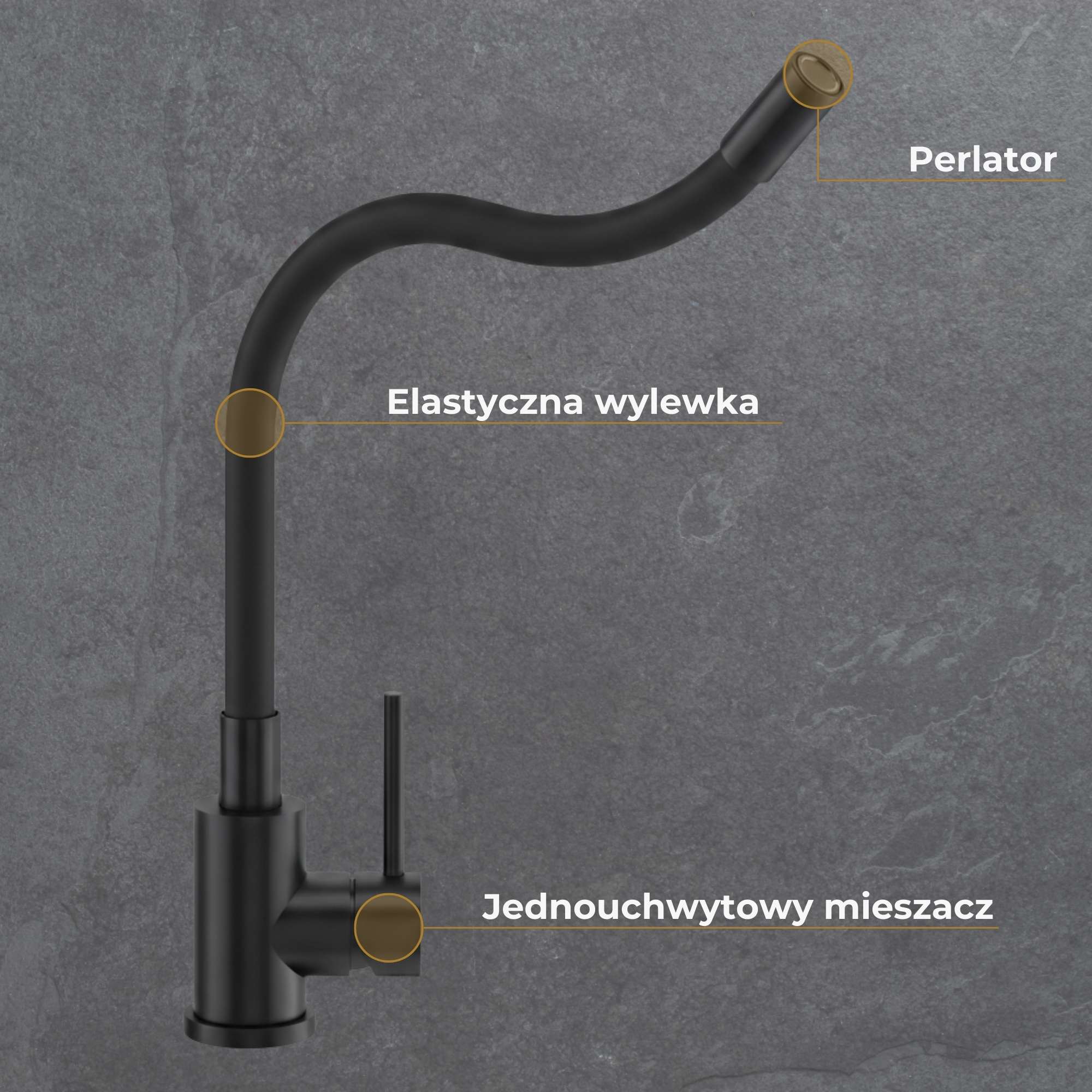 Bateria kuchenna Megan – wyróżniki