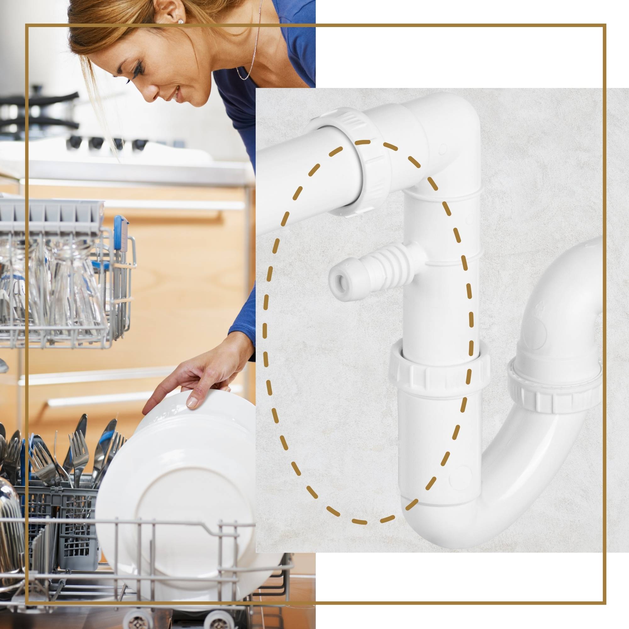 Podłączenie do zmywarki/pralki