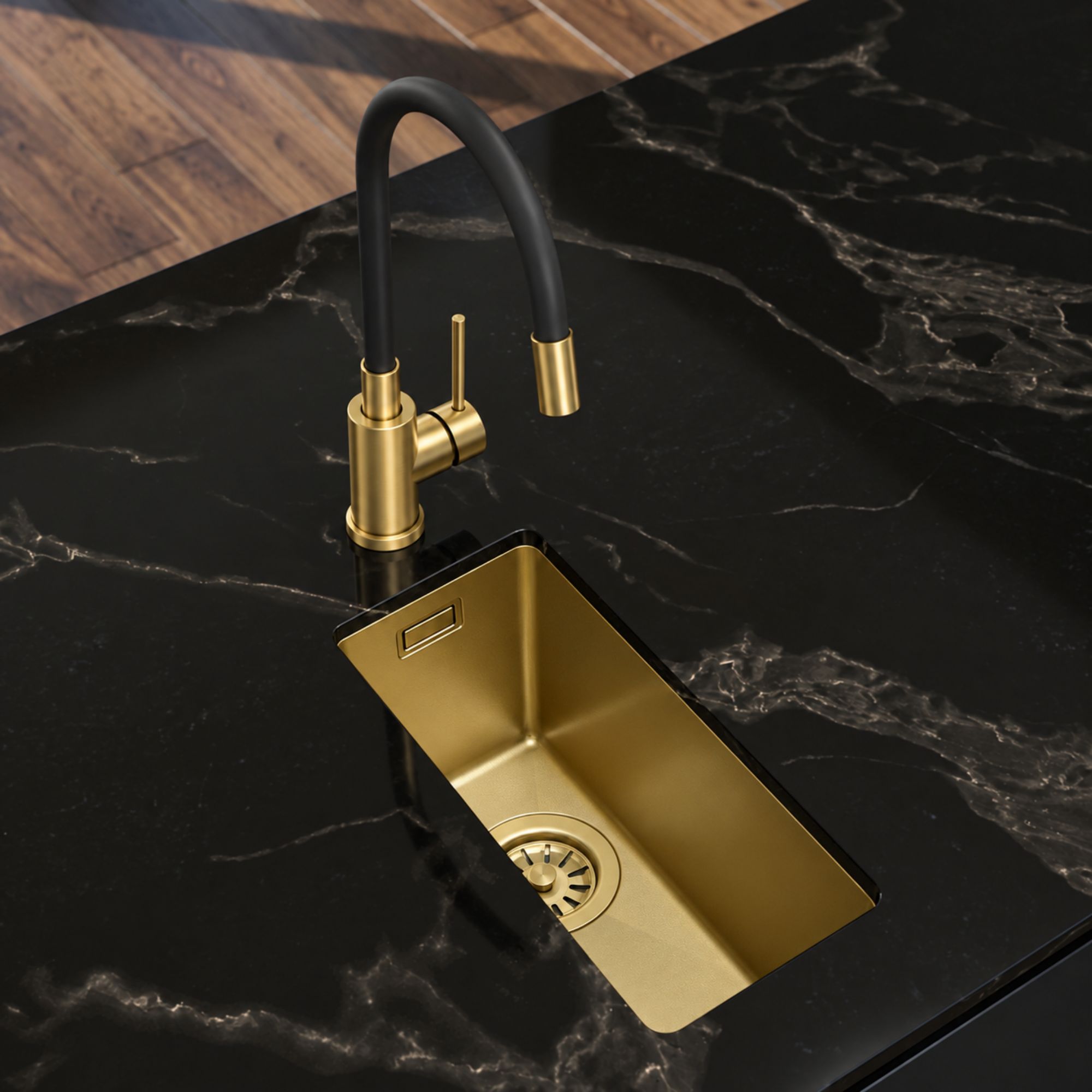 Zlew stalowy Steel Sink 25 aranżacja