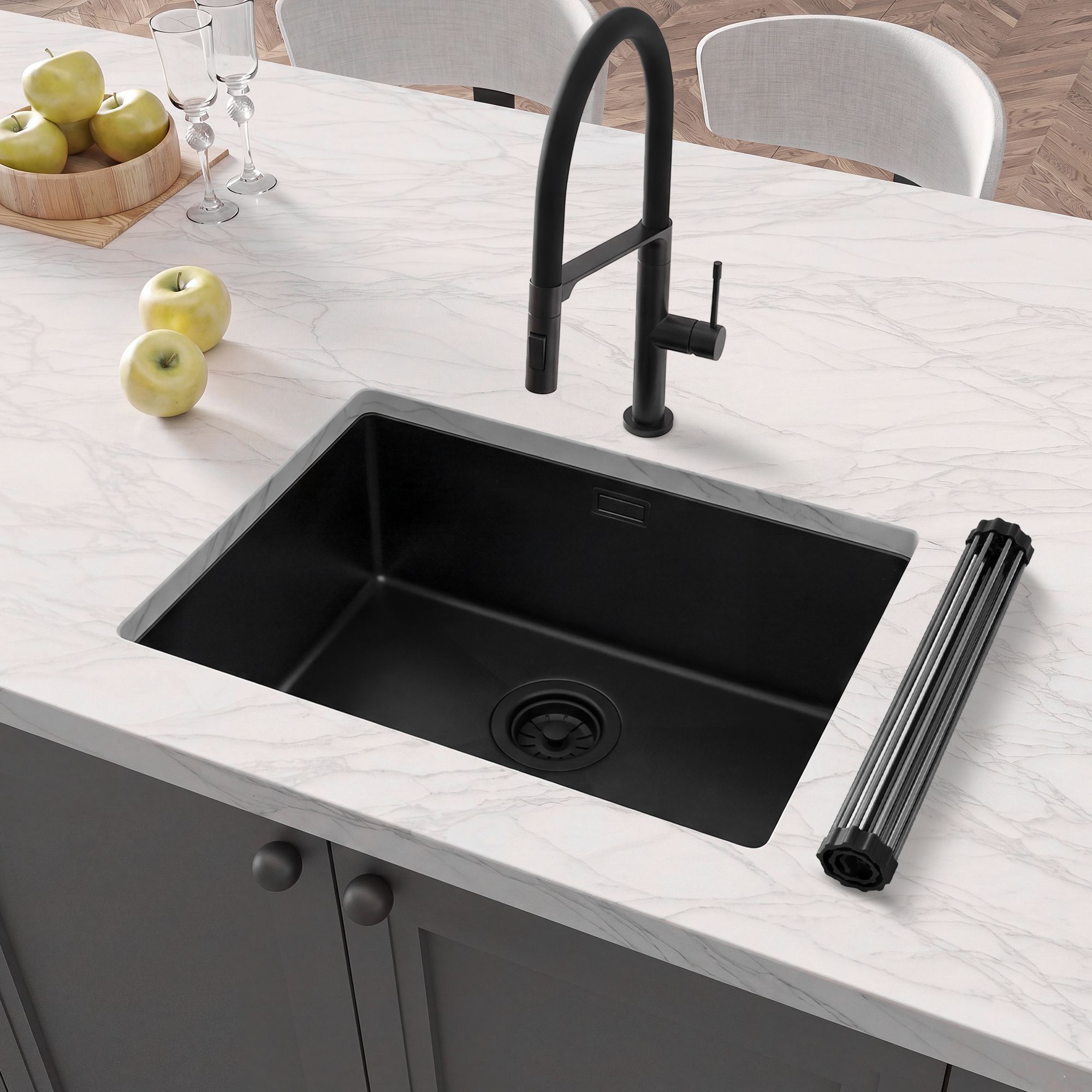 Zlew stalowy Steel SINK 55 aranżacja