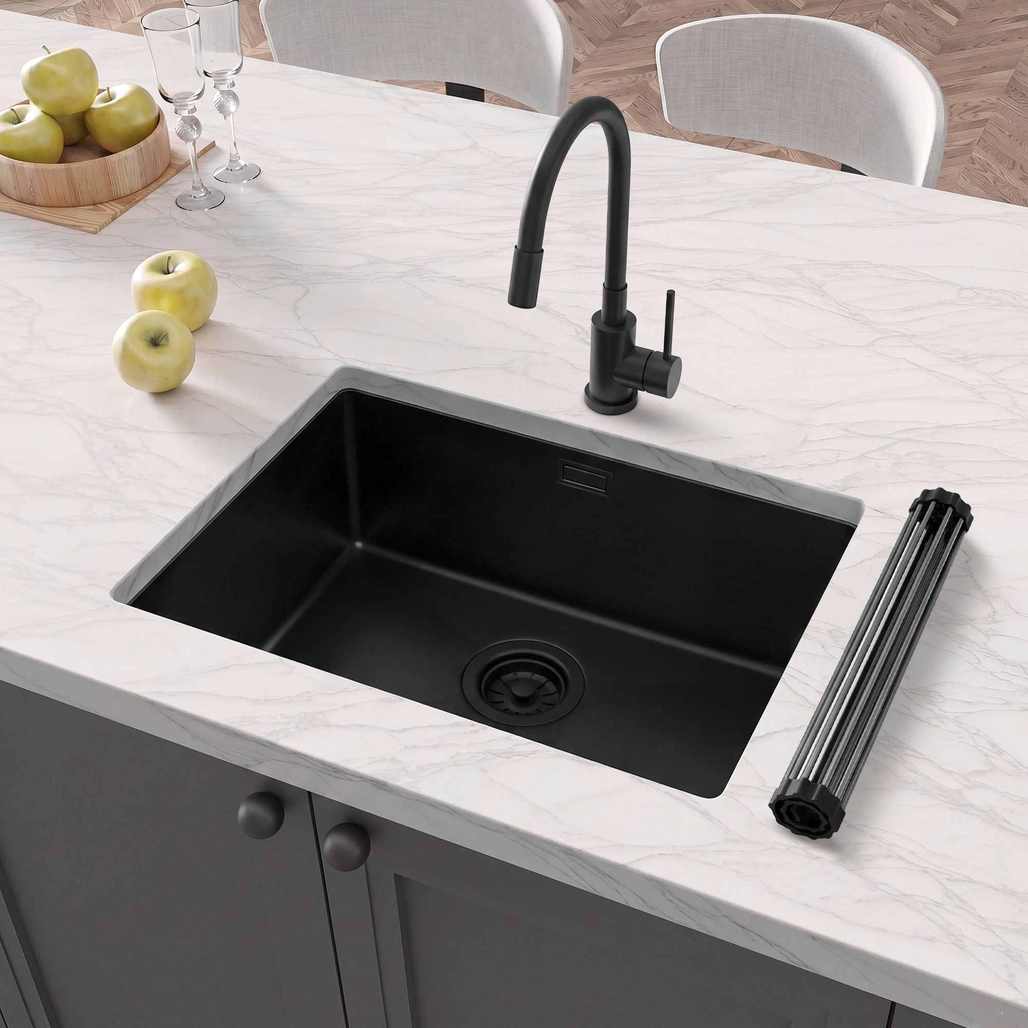 Zlew stalowy Steel SINK 55 aranżacja