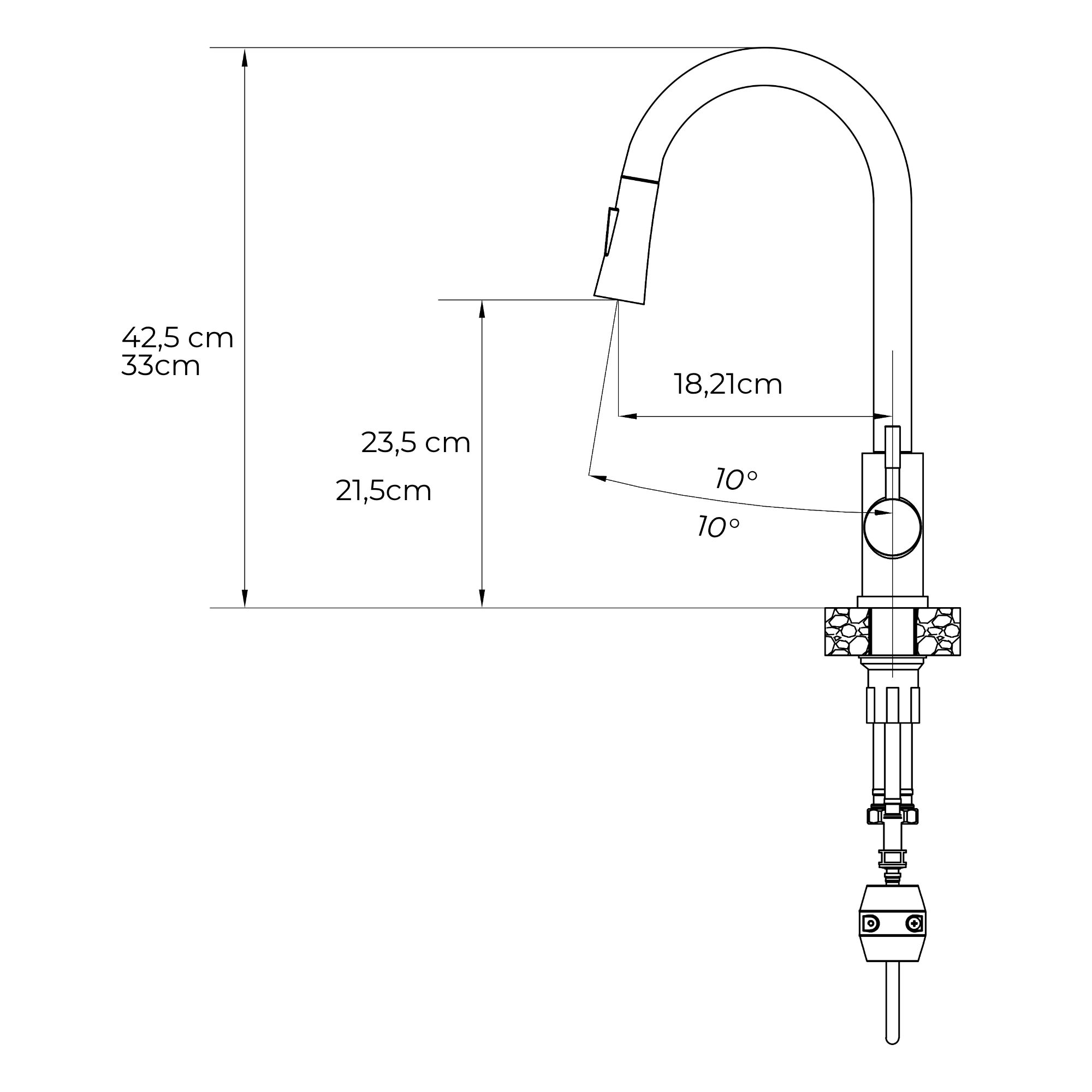 rysunek techniczny baterii topaz