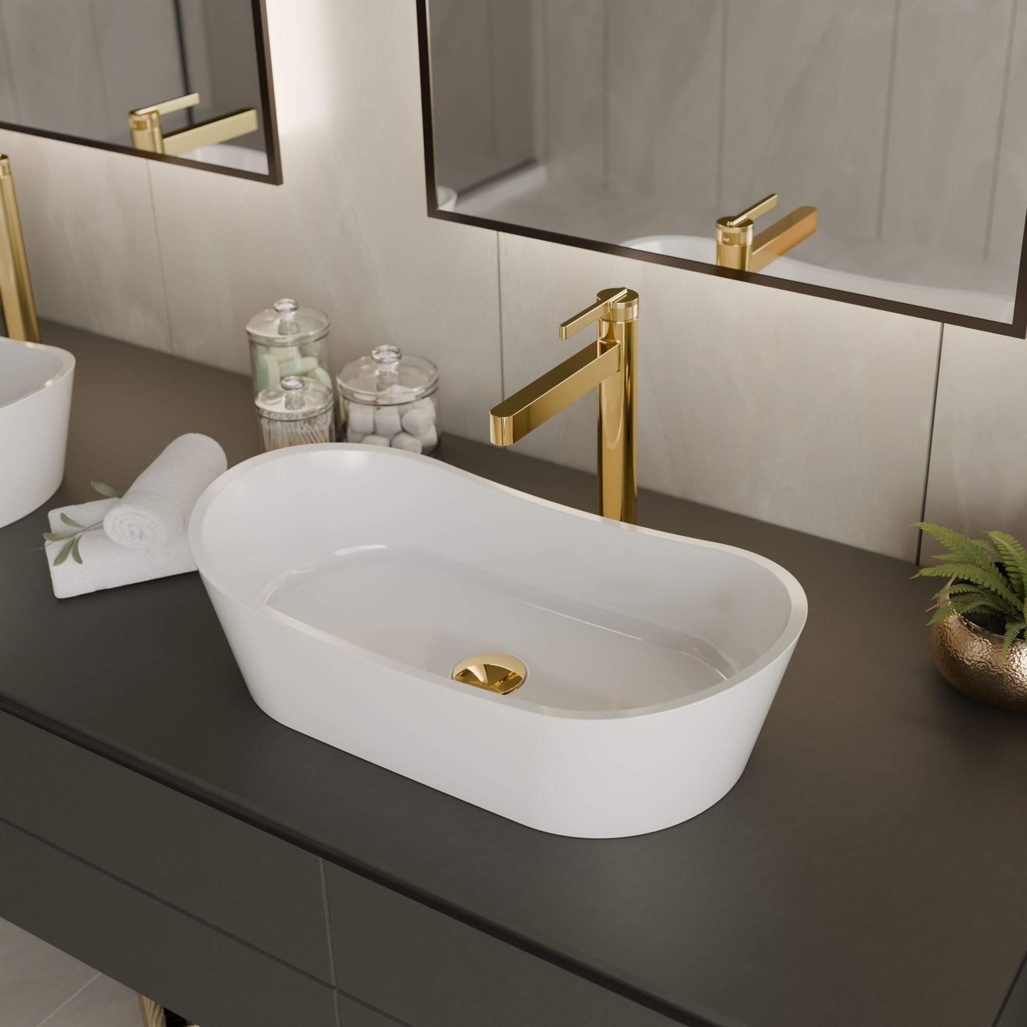 Umywalka MIRA aranżacja