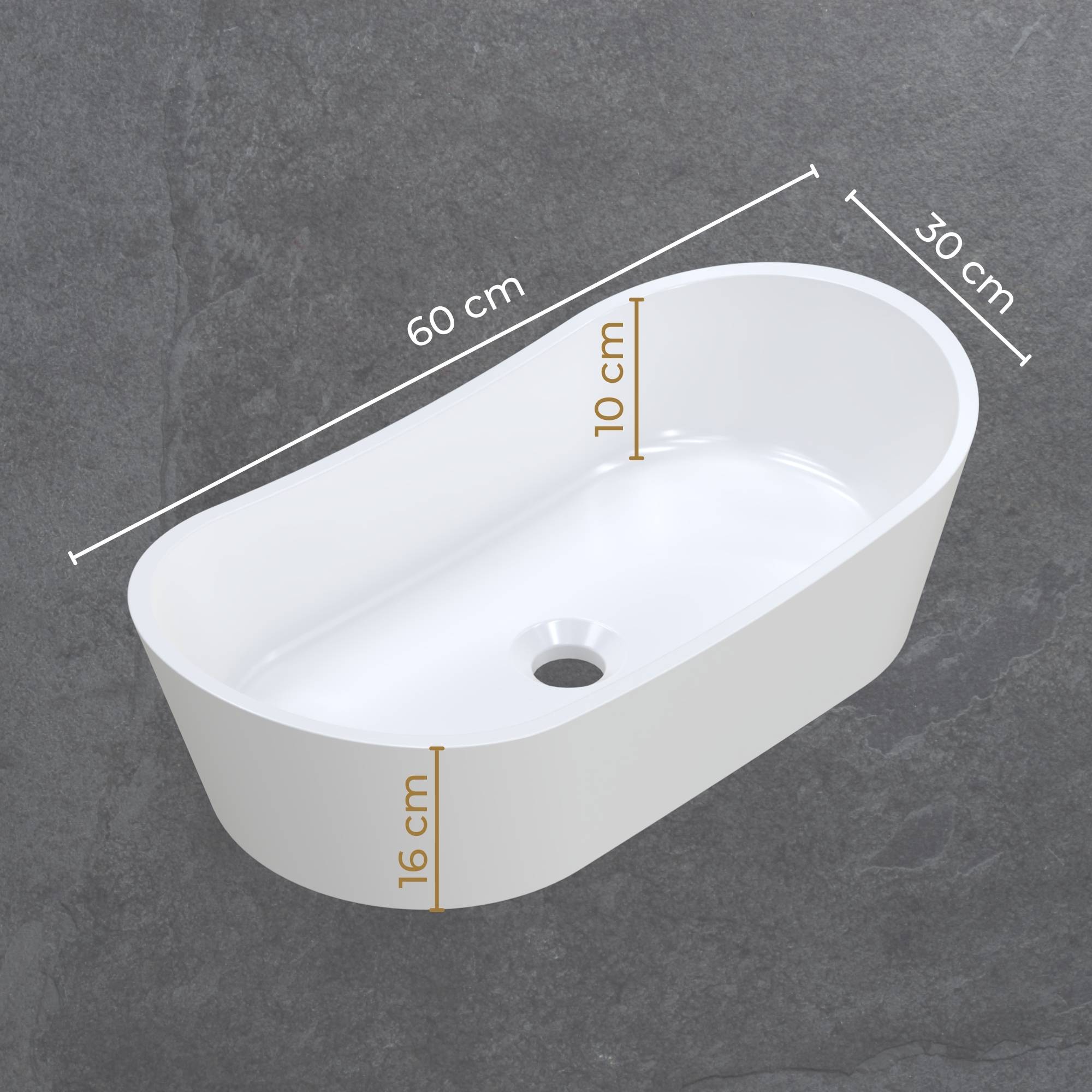 Umywalka MIRA wymiary