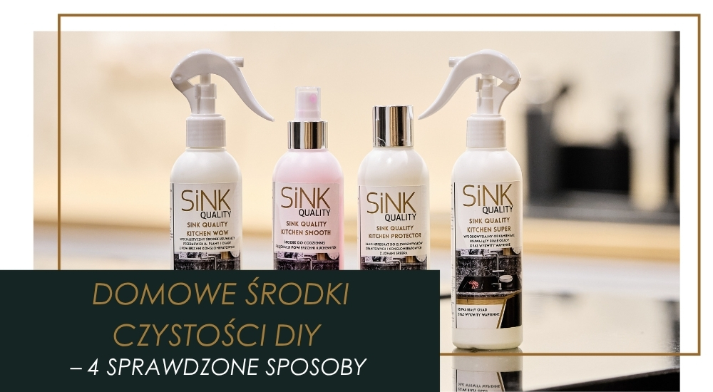 4 domowe środki czystości DIY